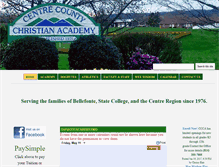 Tablet Screenshot of cccacademy.org